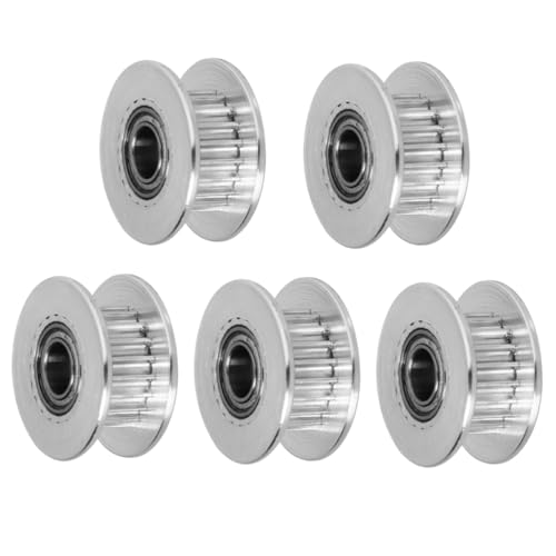 Healifty 1 Satz Umlenkrolle Für Zahnriemen Synchronrad Schlüssel Riemenscheibe Zeitliche Koordinierung Aluminium Leerlauf Gürtel Flaschenzug Zahnriemen-umlenkrolle Silber 5 Stück Healifty 1 Satz Umlenkrolle Für Zahnriemen Synchronrad Schlüssel Riemenscheibe Zeitliche Koordinierung Aluminium Leerlauf Gürtel Flaschenzug Zahnriemen-umlenkrolle Silber 5 Stück von Healifty