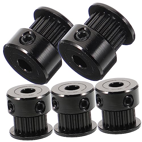Healifty 1 Satz Umlenkrolle Riemenscheibe Für 3d-drucker Rad Maschine 3d-druckerteile Zahnriemenscheibe Zubehör Für Den 3d-druck Spannfeder Aluminiumlegierung Black 5 Stück Healifty 1 Satz Umlenkrolle Riemenscheibe Für 3d-drucker Rad Maschine 3d-druckerteile Zahnriemenscheibe Zubehör Für Den 3d-druck Spannfeder Aluminiumlegierung Black 5 Stück von Healifty