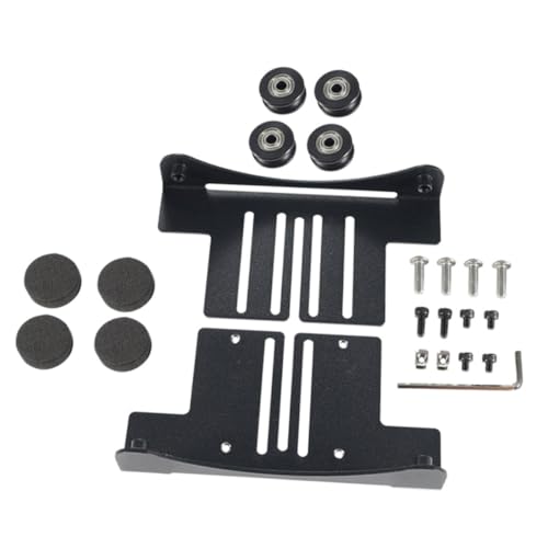 Healifty 1 Satz Verstellbarer Futterständer -Scan Spulenhalter Filamentspeicher Gestell Filamenthalterung für 3D-Drucker Filamenthalter für Drucker Aluminium Black Healifty 1 Satz Verstellbarer Futterständer -Scan Spulenhalter Filamentspeicher Gestell Filamenthalterung für 3D-Drucker Filamenthalter für Drucker Aluminium Black von Healifty