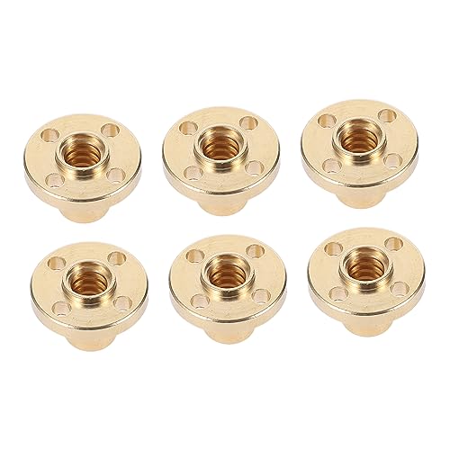 Healifty 1 Satz Zubehör Für Den 3d-druck Schrauben T8 Schraube Nivelliermutter Trapezgewindemutter Teile Trapezmutter 3d Drucker Zubehör T8 Mutter Messing Golden 6 Stück Healifty 1 Satz Zubehör Für Den 3d-druck Schrauben T8 Schraube Nivelliermutter Trapezgewindemutter Teile Trapezmutter 3d Drucker Zubehör T8 Mutter Messing Golden 6 Stück von Healifty