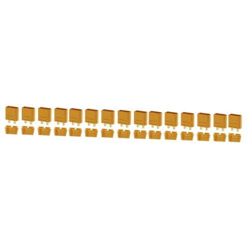 Healifty 15 Sätze Xt Connector Schrumpfverbinder Ladung Powerbank Für Mehrere Stecker Isoliert Führen Männlich Xt90h- Xt90h-batterieanschluss Pa Yellow Healifty 15 Sätze Xt Connector Schrumpfverbinder Ladung Powerbank Für Mehrere Stecker Isoliert Führen Männlich Xt90h- Xt90h-batterieanschluss Pa Yellow von Healifty