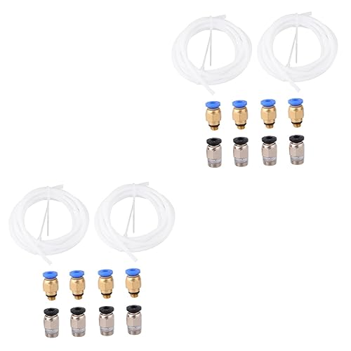 Healifty 2 Sätze 3d drucker zubehör Schläuche Bausatz Anschlüsse Extruder codiert schnelle Montage Schnellkupplung 3D-Druckerteile PTFE-Schlauch pneumatischer Healifty 2 Sätze 3d drucker zubehör Schläuche Bausatz Anschlüsse Extruder codiert schnelle Montage Schnellkupplung 3D-Druckerteile PTFE-Schlauch pneumatischer von Healifty