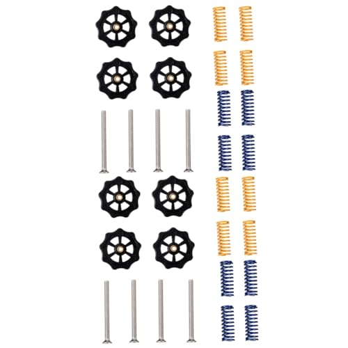 Healifty 2 Sätze Druckerteile Für Schrauben Handnivelliermutter Aus Aluminium Hand Nivelliermutter Hot-bett-die-springs Druckfedern Hand Nuss Plastik Healifty 2 Sätze Druckerteile Für Schrauben Handnivelliermutter Aus Aluminium Hand Nivelliermutter Hot-bett-die-springs Druckfedern Hand Nuss Plastik von Healifty
