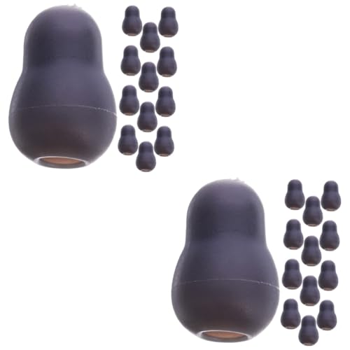 Healifty 2 Sätze Ohrstöpsel Ohrhörer Membran Tipps Ohrstöpsel Zum Schlafen Für Teile Ohrspitze Ohrenspitzen Ohrstöpsel Ersetzen Weichdichtende Ohrstöpsel Pvc Grey 10 Paare * 2 von Healifty