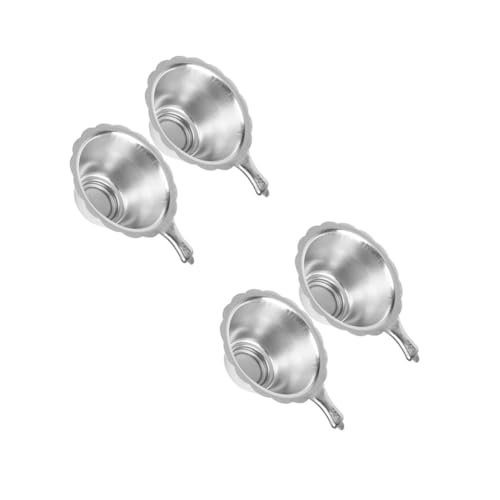 Healifty 2 Sätze Photoempfindliche Harz -leckage 3d Heilung Trichter Für Uv Bauen Sieb Trichter Für Sla Harztrichter Sla Trichter Dlp-trichter Silber 2 Stück * 2 von Healifty