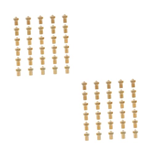 Healifty 2 Sätze Praktische Druckerdüse Düsen Nützliche Druckerdüse Düse Für 3d-drucker 3d-druckerdüse Zubehör Für 3d-drucker Messing Golden 30 Stück * 2 Healifty 2 Sätze Praktische Druckerdüse Düsen Nützliche Druckerdüse Düse Für 3d-drucker 3d-druckerdüse Zubehör Für 3d-drucker Messing Golden 30 Stück * 2 von Healifty