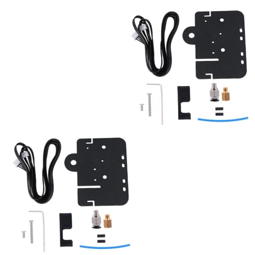 Healifty 2 Stück Aluminium Drucker Extruder Adapter Ersatzteile Düse 3D Drucker Zubehör Antriebssatz 3D Drucker Zubehör Dual Direct Adapter Aluminiumoxid Healifty 2 Stück Aluminium Drucker Extruder Adapter Ersatzteile Düse 3D Drucker Zubehör Antriebssatz 3D Drucker Zubehör Dual Direct Adapter Aluminiumoxid von Healifty