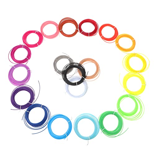 Healifty 20 Stück 3D Druckstift Verbrauchsmaterial Stiftminen 3D Stiftdrucke 3D Drucker 3D Stift 3D Druckstift Druckzubehör 3D Stift Mehrfarbige Spule Aus Kunststoff Healifty 20 Stück 3D Druckstift Verbrauchsmaterial Stiftminen 3D Stiftdrucke 3D Drucker 3D Stift 3D Druckstift Druckzubehör 3D Stift Mehrfarbige Spule Aus Kunststoff von Healifty