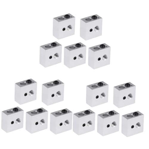 Healifty 3 Sätze Heizungsblockzubehör Heizblock Legierung Silber 5 Stück * 3 Healifty 3 Sätze Heizungsblockzubehör Heizblock Legierung Silber 5 Stück * 3 von Healifty