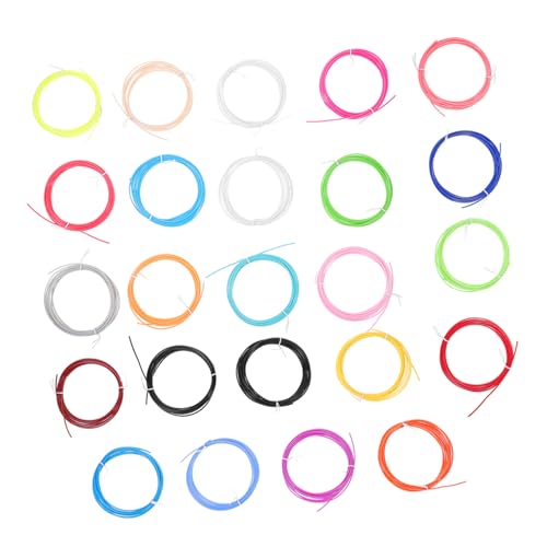 Healifty 30 Stck. Verbrauchsmaterialien für den 3D-Druck Drucker Filament 3D-Druck-Filament mit niedriger Temperatur 1,75 mm Filament für 3D-Drucker 30-Farben-Filament plc Healifty 30 Stck. Verbrauchsmaterialien für den 3D-Druck Drucker Filament 3D-Druck-Filament mit niedriger Temperatur 1,75 mm Filament für 3D-Drucker 30-Farben-Filament plc von Healifty