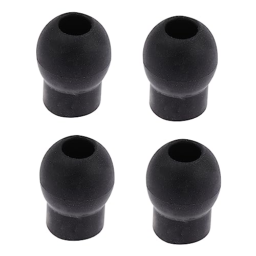 Healifty 4 Stück Zubehör Für Ohrstöpsel Gehörschutzstöpsel Ohrstöpsel Ohrspitze Ohrstöpsel Ersatzspitze Für Ohrhörer Ersatzteile Black Pvc von Healifty