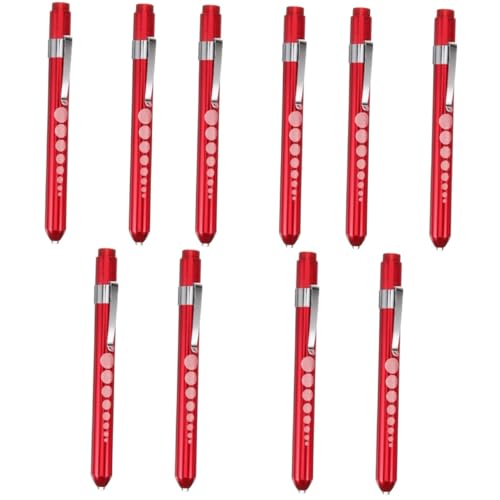 Healifty 5 Sätze Medizinische Taschenlampe Led -licht Krankenschwester Licht Stiftlichter Für Krankenschwestern Blitzlicht Klein Led-lampenperle Rot 2 Stück * 5 Healifty 5 Sätze Medizinische Taschenlampe Led -licht Krankenschwester Licht Stiftlichter Für Krankenschwestern Blitzlicht Klein Led-lampenperle Rot 2 Stück * 5 von Healifty
