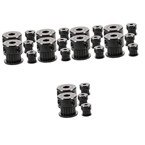 Healifty 5 Sätze Zahnriemenscheibe Rad Umlenkrolle Maschine Riemenscheibe Zur Befestigung Der Getriebeklemme Riemenscheibe Aus Aluminiumlegierung Black 5 Stück * 5 Healifty 5 Sätze Zahnriemenscheibe Rad Umlenkrolle Maschine Riemenscheibe Zur Befestigung Der Getriebeklemme Riemenscheibe Aus Aluminiumlegierung Black 5 Stück * 5 von Healifty