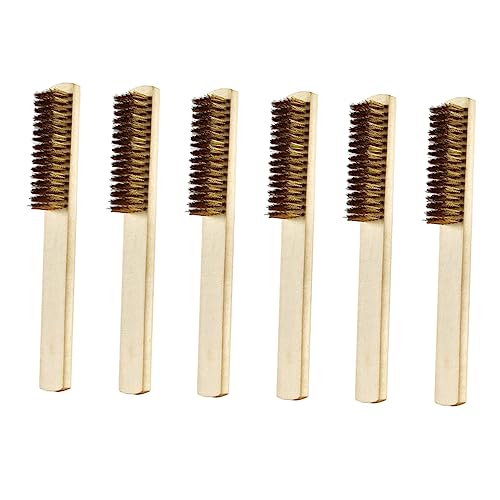 Healifty 6 Stück Stahlbürstenpolierwerkzeug Draht Reinigungsbürste feine Drahtbürste Grill handhaben Schweißbürste Drahtbürsten Drahtverkehrsbürste Metalldrahtbürste Kupferdraht Khaki Healifty 6 Stück Stahlbürstenpolierwerkzeug Draht Reinigungsbürste feine Drahtbürste Grill handhaben Schweißbürste Drahtbürsten Drahtverkehrsbürste Metalldrahtbürste Kupferdraht Khaki von Healifty