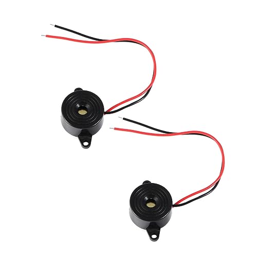 Healifty 6 Stück Summer Auto Tonalarm Alarm Alarmsensor Rentiermotor Mechanische Komponenten Schlüsselanhänger Alarm Piezo Lautsprecher Piezo Sensor Piezo Scheiben Wandler Vibrationsmotor von Healifty