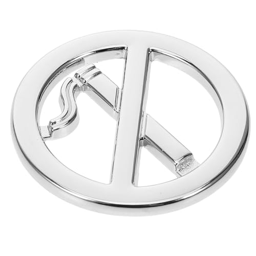 Healifty Autoaufkleber Aus Metall Nein Wann Aufhören Diese Symbol Anti-raucher-aufkleber Du Rauchverbotsaufkleber Für Fahrzeuge Warnen Nicht Vinyl Nur Bitte Ohne Tun Silver Healifty Autoaufkleber Aus Metall Nein Wann Aufhören Diese Symbol Anti-raucher-aufkleber Du Rauchverbotsaufkleber Für Fahrzeuge Warnen Nicht Vinyl Nur Bitte Ohne Tun Silver von Healifty