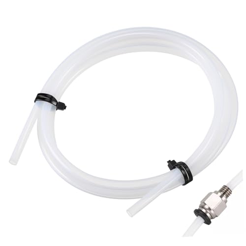 Healifty Drucker Düse Schläuche Umsteller klares Rohr Röhren Filamenthalter klarer Schlauch Hitze flexibler Schlauch PTFE-Schlauch für Filament Weiß Healifty Drucker Düse Schläuche Umsteller klares Rohr Röhren Filamenthalter klarer Schlauch Hitze flexibler Schlauch PTFE-Schlauch für Filament Weiß von Healifty