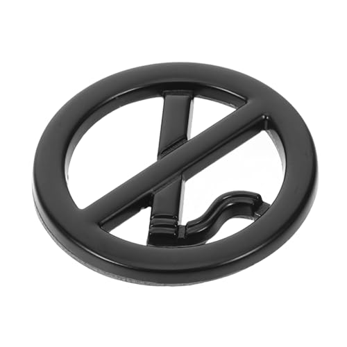 Healifty Keine rauchenden Metalletiketten Automobil Rauchverbotsschild für Auto in acht nehmen Vinyl Und Selbstklebende Rauchverbotsschilder Autoaufkleber aus Metall Black Healifty Keine rauchenden Metalletiketten Automobil Rauchverbotsschild für Auto in acht nehmen Vinyl Und Selbstklebende Rauchverbotsschilder Autoaufkleber aus Metall Black von Healifty