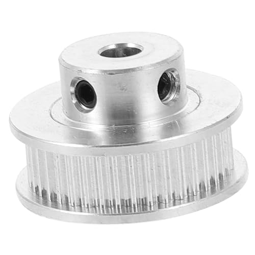 Healifty Radersatz für Drucker Gürtel für 3D-Drucker Synchronriemenscheibe zeitliche Koordinierung 3D Drucker Rolle Synchronrad aus Metall Zahnriemenrad aus Metall Aluminium von Healifty