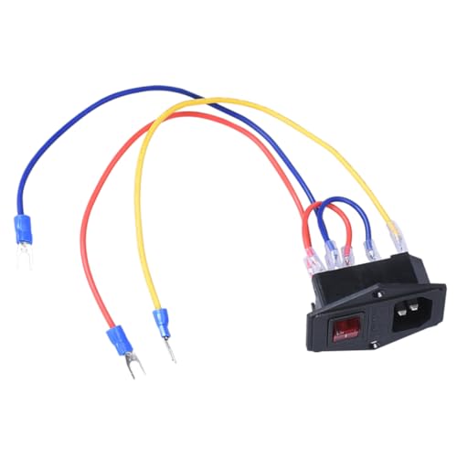 Healifty Steckdosenmodul Mit Sicherung Stecker Leistung 3d Drucker Steckdose Power Outlet Schwarz Healifty Steckdosenmodul Mit Sicherung Stecker Leistung 3d Drucker Steckdose Power Outlet Schwarz von Healifty