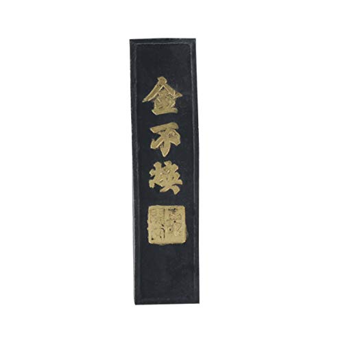 Healifty chinesische kalligraphie und malerei traditioneller rechteckiger tintenstift inkstone für chinesische japanische kalligraphie und malerei (schwarz) von Healifty