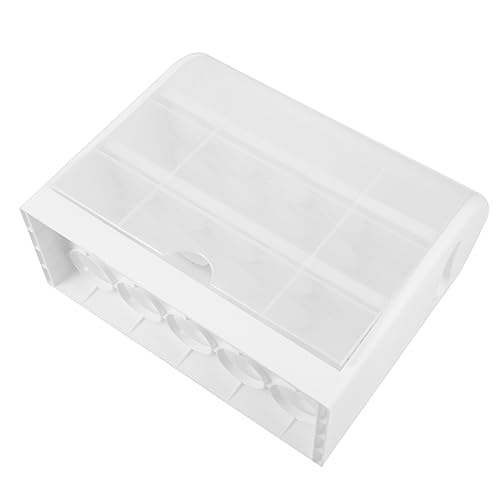 Healvian 2 Stück Eier Aufbewahrungsbox Eierhalter Eier Bio Ei Display Behälter Kühlschrank Kühlschrank Eierspender von Healvian