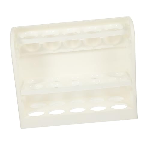 Healvian 3st Aufbewahrungsbox Für Eier Eierregal Für Den Haushalt Kühlschrankbehälter Stapelbare Eierschalen Eierbehälter Für Kühlschrank Kühlschrank-ei Huhn Komponente Schreibtisch Pp Weiß von Healvian