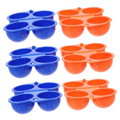 Healvian 6 Stk tragbarer Eierkarton Kühlschrankbehälter Halter für gekochte Eier Behälter für den Kühlschrank Aufbewahrungsbox für Eier Camping Eierhalter draussen Kunststoff-Box Abs Healvian 6 Stk tragbarer Eierkarton Kühlschrankbehälter Halter für gekochte Eier Behälter für den Kühlschrank Aufbewahrungsbox für Eier Camping Eierhalter draussen Kunststoff-Box Abs von Healvian