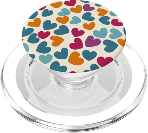 Farben Liebesherzen Muster PopSockets PopGrip für MagSafe Farben Liebesherzen Muster PopSockets PopGrip für MagSafe von Heart Accessories
