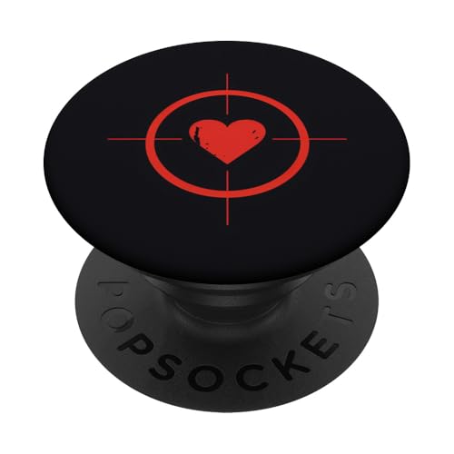 Herz Valentinstag PopSockets Klebender PopGrip von Heart Accessories