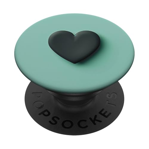 Herz auf Türkis PopSockets Klebender PopGrip von Heart Accessories