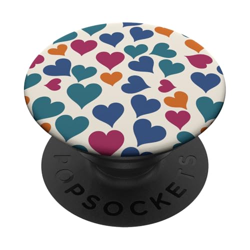 Herzmuster, bunt PopSockets Klebender PopGrip Herzmuster, bunt PopSockets Klebender PopGrip von Heart Accessories
