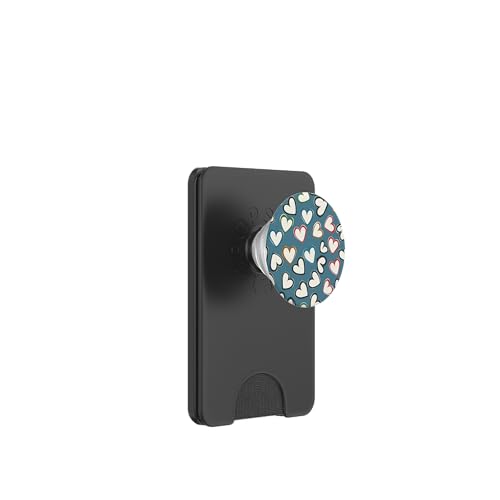 Herzmuster, bunt PopSockets PopWallet für MagSafe von Heart Accessories