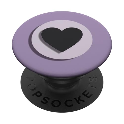 Lila Herz PopSockets Klebender PopGrip Lila Herz PopSockets Klebender PopGrip von Heart Accessories