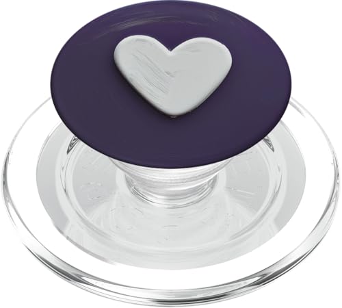 Lila Herz PopSockets PopGrip für MagSafe Lila Herz PopSockets PopGrip für MagSafe von Heart Accessories