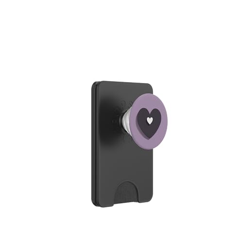 Lila Herz PopSockets PopWallet für MagSafe von Heart Accessories