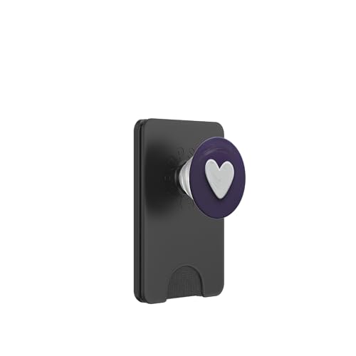 Lila Herz PopSockets PopWallet für MagSafe von Heart Accessories