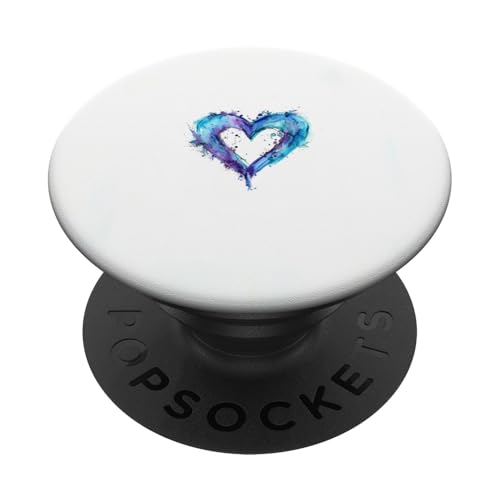 Minimalistisches Herz PopSockets Klebender PopGrip von Heart Accessories