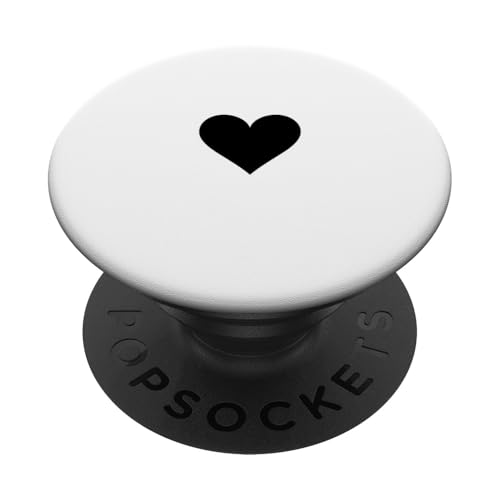 Minimalistisches Herz PopSockets Klebender PopGrip von Heart Accessories