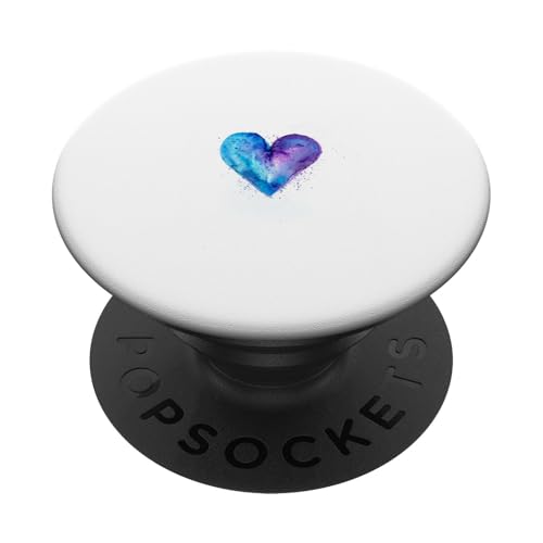 Minimalistisches Herz PopSockets Klebender PopGrip von Heart Accessories