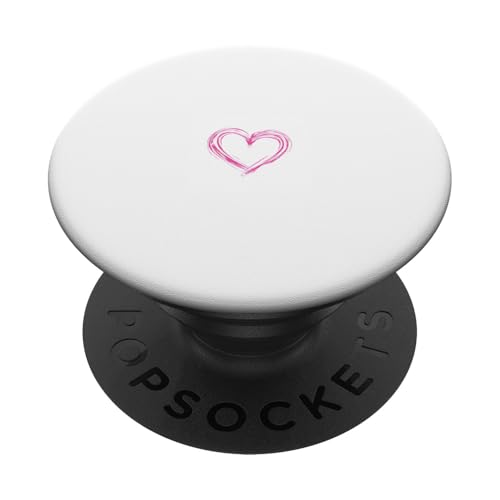 Rosa Herz PopSockets Klebender PopGrip Rosa Herz PopSockets Klebender PopGrip von Heart Accessories
