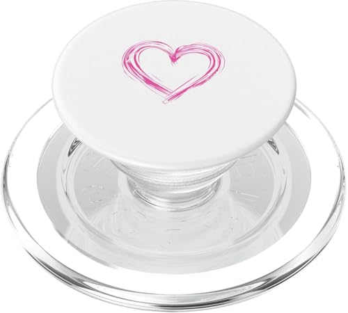 Rosa Herz PopSockets PopGrip für MagSafe von Heart Accessories