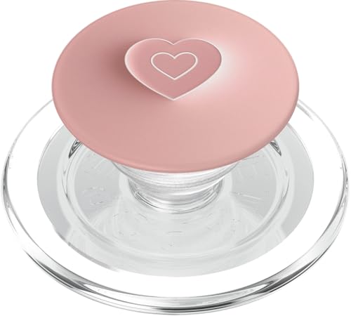 Rosa Herz PopSockets PopGrip für MagSafe von Heart Accessories