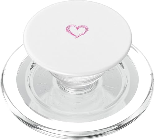 Rosa Herz PopSockets PopGrip für MagSafe von Heart Accessories