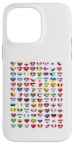 Herz Flaggen der Länder der Welt Flaggen Herren Damen Hülle für iPhone 14 Pro Max Herz Flaggen der Länder der Welt Flaggen Herren Damen Hülle für iPhone 14 Pro Max von Heart Flags of the Countries of the World Flags
