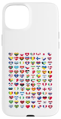 Herz Flaggen der Länder der Welt Flaggen Herren Damen Hülle für iPhone 15 Plus Herz Flaggen der Länder der Welt Flaggen Herren Damen Hülle für iPhone 15 Plus von Heart Flags of the Countries of the World Flags