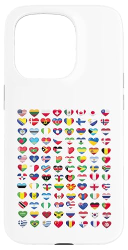 Herz Flaggen der Länder der Welt Flaggen Herren Damen Hülle für iPhone 15 Pro Herz Flaggen der Länder der Welt Flaggen Herren Damen Hülle für iPhone 15 Pro von Heart Flags of the Countries of the World Flags