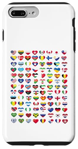 Herz Flaggen der Länder der Welt Flaggen Herren Damen Hülle für iPhone 7 Plus/8 Plus Herz Flaggen der Länder der Welt Flaggen Herren Damen Hülle für iPhone 7 Plus/8 Plus von Heart Flags of the Countries of the World Flags