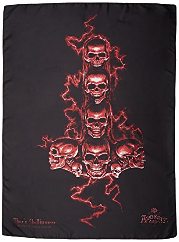 Heart Rock Bandiera Originale ALCHEMY - THORS SKULLHAMMER DUOTONE Tessuto, Multicolore, 110x75x0.1 cm von Heart Rock