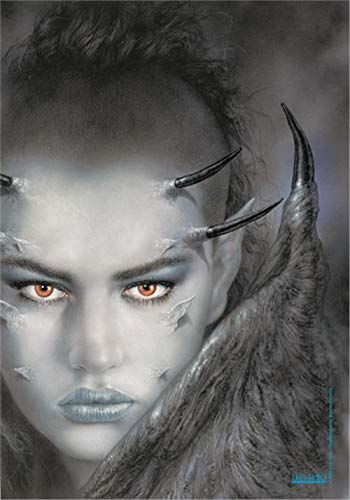 Heart Rock Bandiera Originale LUIS ROYO - 16243 Tessuto, Multicolore, 110x75x0.1 cm von Heart Rock